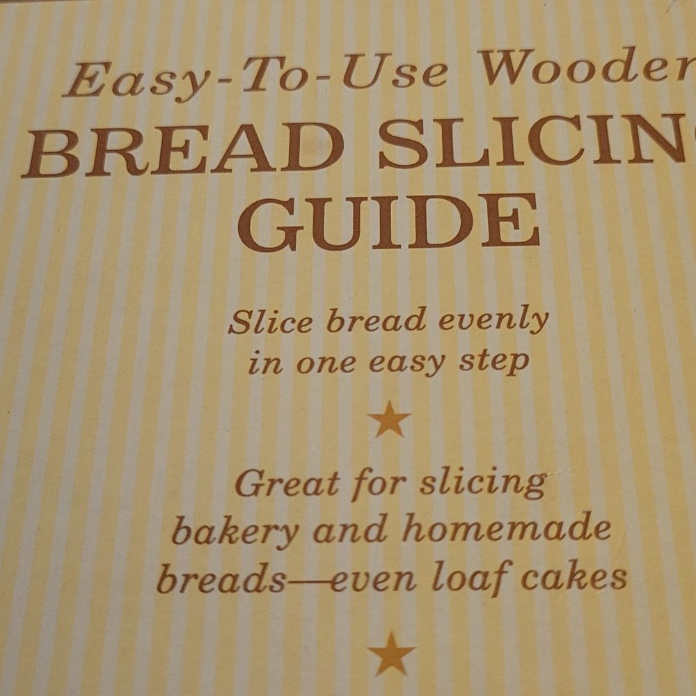 Easy To Use Bread Slicing Guide - Picture 6 of 7